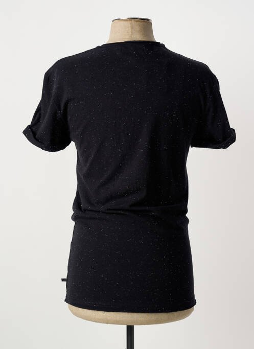 T-shirt coupe cintrée manches courtes noir ELEVEN PARIS homme