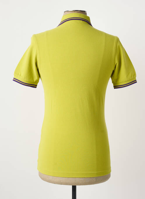 Polo coupe cintrée manches courtes vert FRED PERRY homme