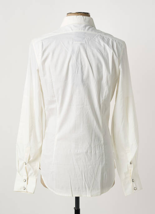 Chemise manches longues coupe cintrée blanc G STAR homme