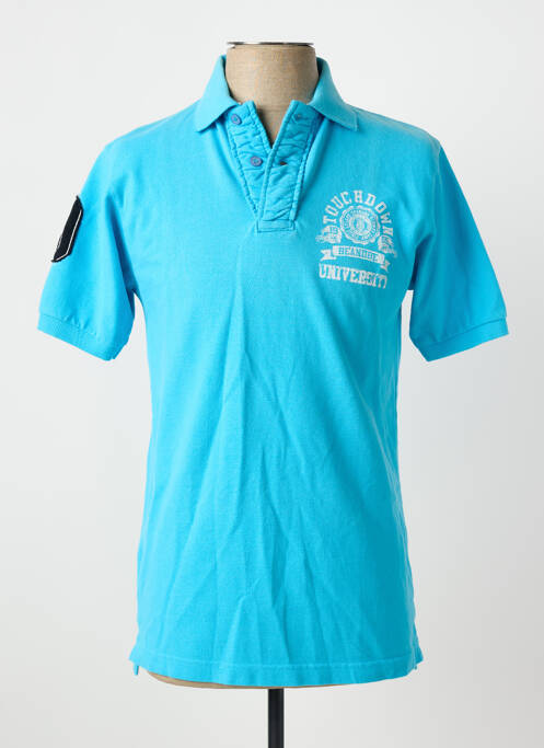 Polo bleu BEANDBE homme