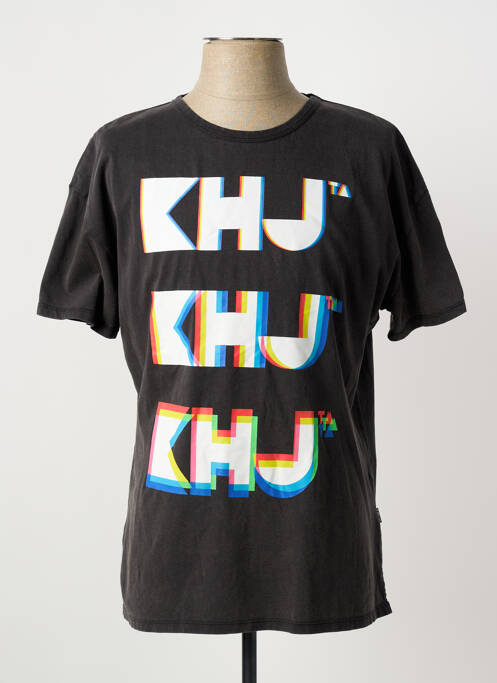 T-shirt gris KHUJO homme
