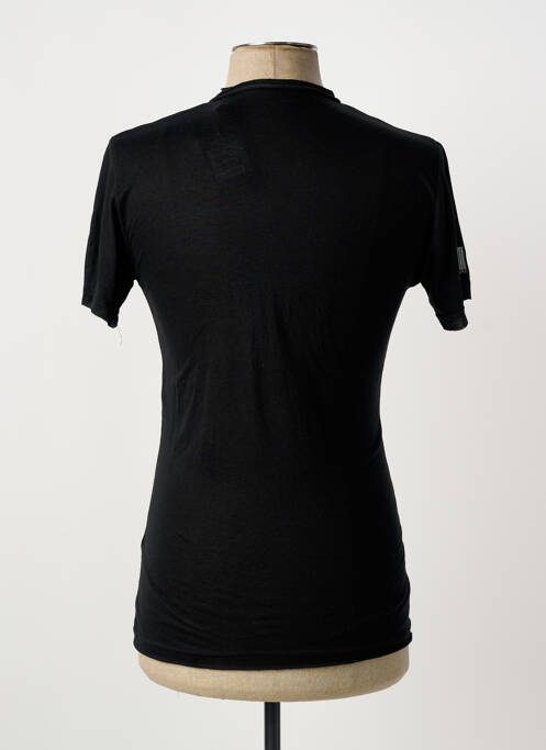 T-shirt noir ELEVEN PARIS homme