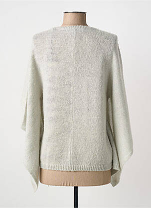 Pull coupe droite manches 3/4 argent GUESS femme