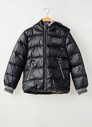 Doudoune manches longues a capuche noir PEPE JEANS garcon
