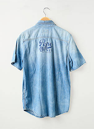 Chemise manches courtes poches bleu PEPE JEANS garçon