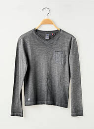 T-shirt manches longues manches longues gris JAPAN RAGS garcon