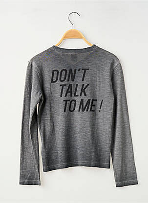 T-shirt manches longues manches longues gris JAPAN RAGS garçon