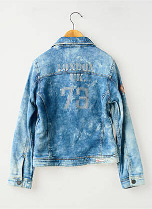 Veste casual poches bleu PEPE JEANS garçon