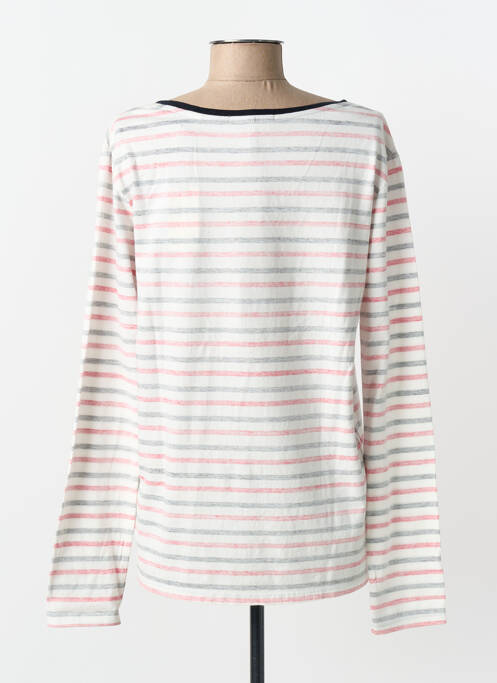 T-shirt manches longues manches longues blanc SCOTCH & SODA femme