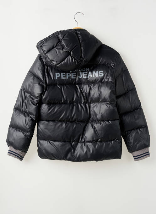 Doudoune manches longues a capuche noir PEPE JEANS garcon