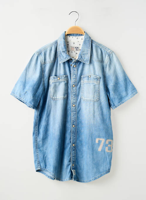 Chemise manches courtes bleu PEPE JEANS garçon