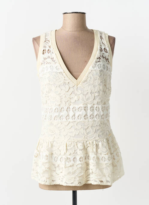 Top beige GUESS femme