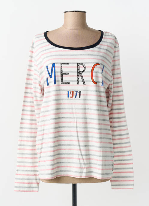 T-shirt blanc SCOTCH & SODA femme