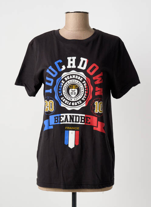 T-shirt noir BE AND BE femme