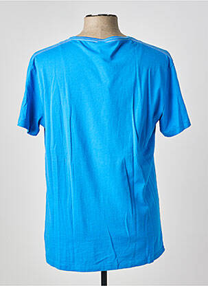 T-shirt broderie manches courtes bleu G STAR homme
