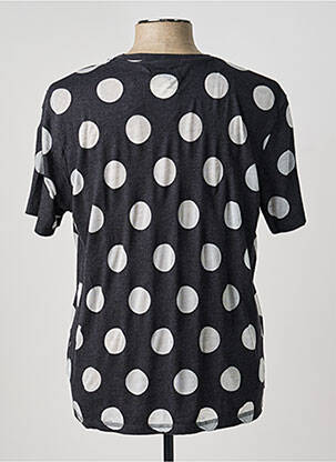 T-shirt tissage chiné manches courtes gris ELEVEN PARIS homme