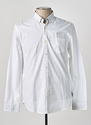 Chemise manches longues coupe cintrée blanc SALSA homme