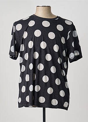 T-shirt gris ELEVEN PARIS homme