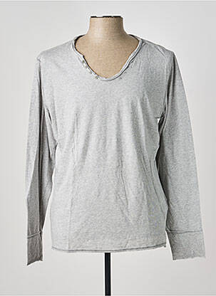 T-shirt gris FREE SOUL homme