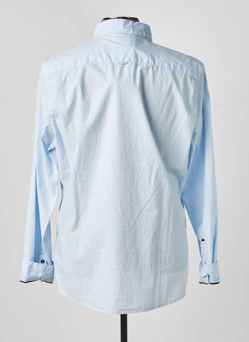 Chemise manches longues coupe cintrée bleu GAASTRA homme