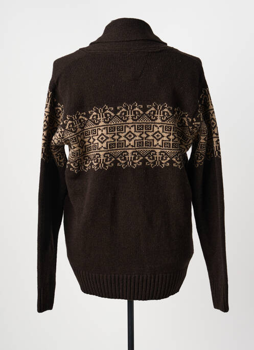 Gilet manches longues marron SALSA homme