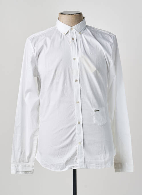Chemise manches longues blanc DIESEL homme