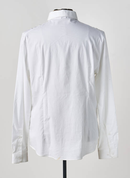 Chemise manches longues blanc ELEVEN PARIS homme