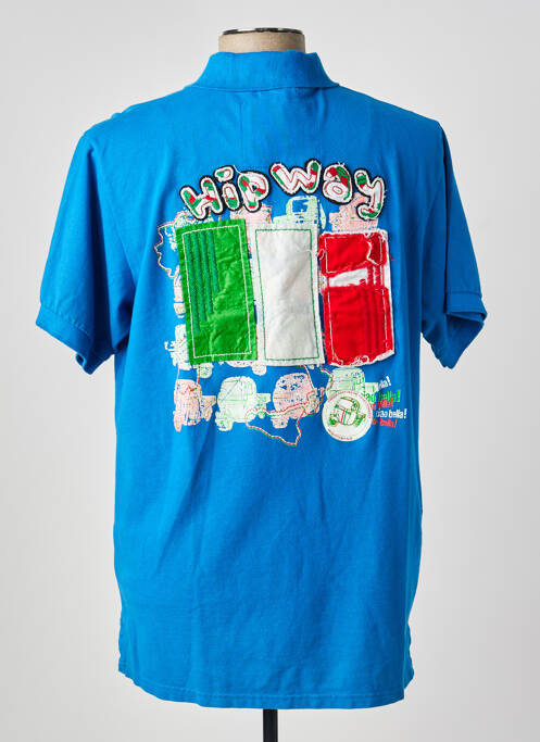 Polo bleu HIP WAY homme