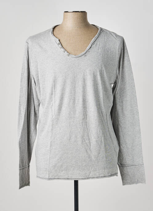 T-shirt gris FREE SOUL homme