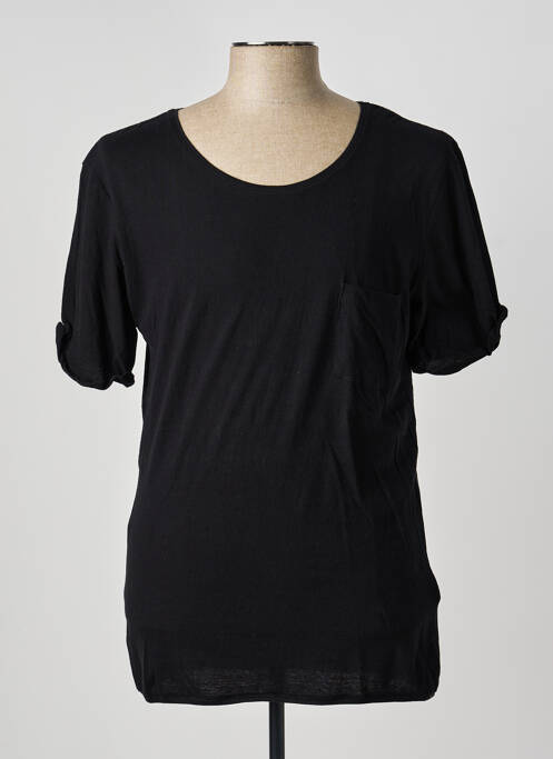 T-shirt noir ELEVEN PARIS homme