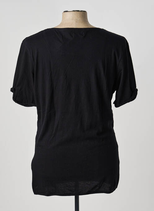 T-shirt noir ELEVEN PARIS homme