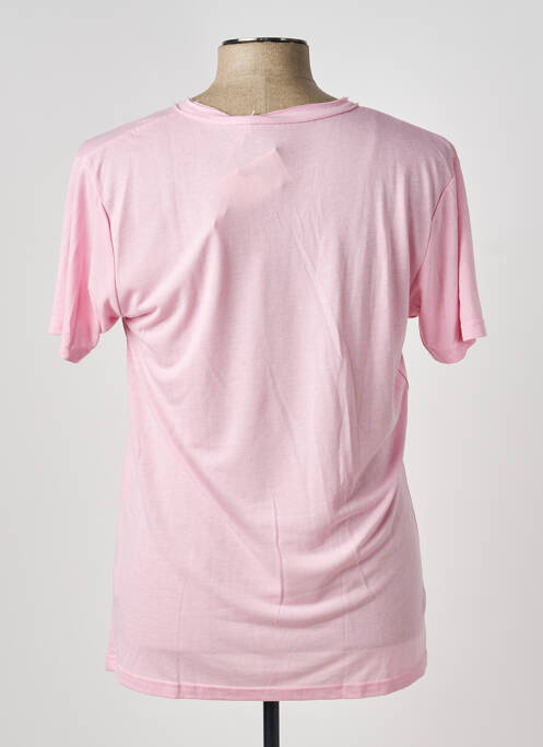 T-shirt rose ELEVEN PARIS homme