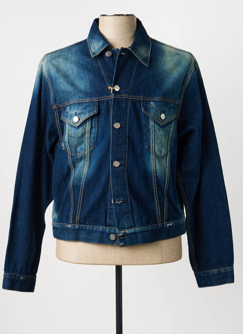 Veste casual bleu CHEFDEVILLE homme