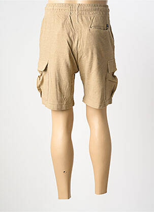 Bermuda taille élastique taille normale marron JACK & JONES homme
