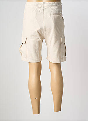 Bermuda taille élastique taille normale beige JACK & JONES homme