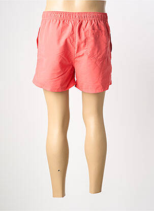 Short de bain effet matière satinée orange JACK & JONES homme