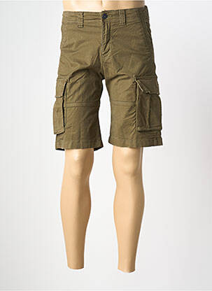 Bermuda coupe droite taille normale vert JACK & JONES homme