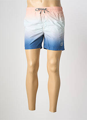 Short de bain fermeture liens à nouer bleu JACK & JONES homme