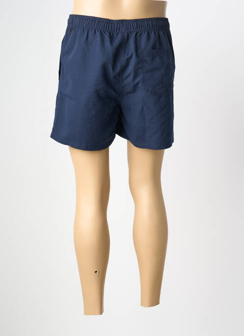 Short de bain effet matière satinée bleu JACK & JONES homme