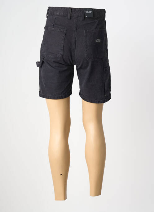 Bermuda coupe droite taille normale noir JACK & JONES homme