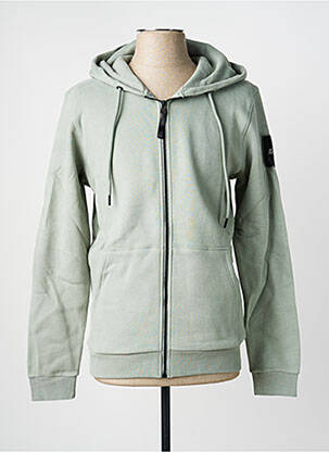 Veste casual resserrée sur le bas vert JACK & JONES homme