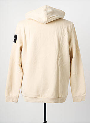 Veste casual resserrée sur le bas beige JACK & JONES homme