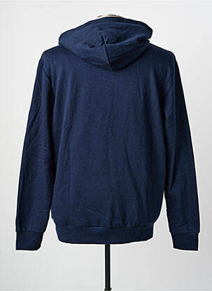 Sweat-shirt à capuche poches manches longues bleu JACK & JONES homme