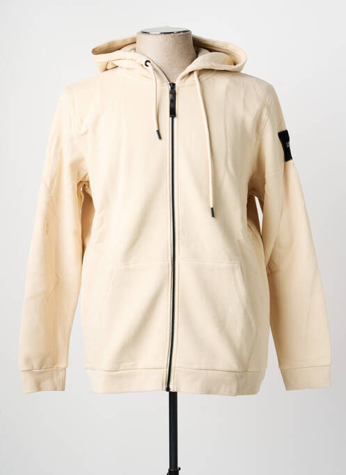 Veste casual beige JACK & JONES homme