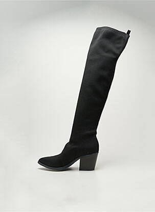 Cuissardes cubain talon de 7 à 9cm noir POEMA femme