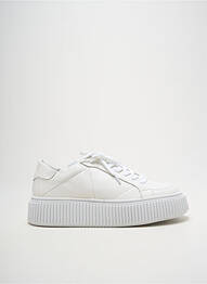 Baskets plateforme talon de 4 à 6cm blanc POEMA femme