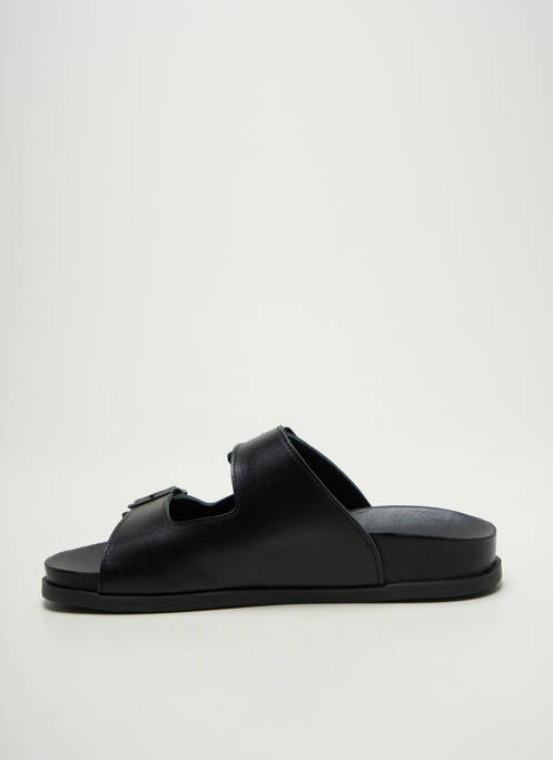 Mules/sabots voute plantaire talon plat jusqu'à 3cm noir POEMA femme