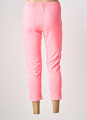 Pantalon 7/8 taille élastique taille normale rose NINE TEES femme