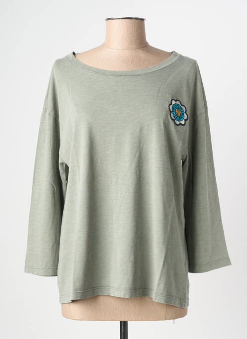 T-shirt vert NINE TEES femme