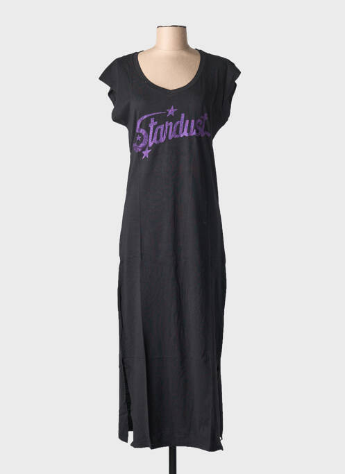 Robe longue noir NINE TEES femme
